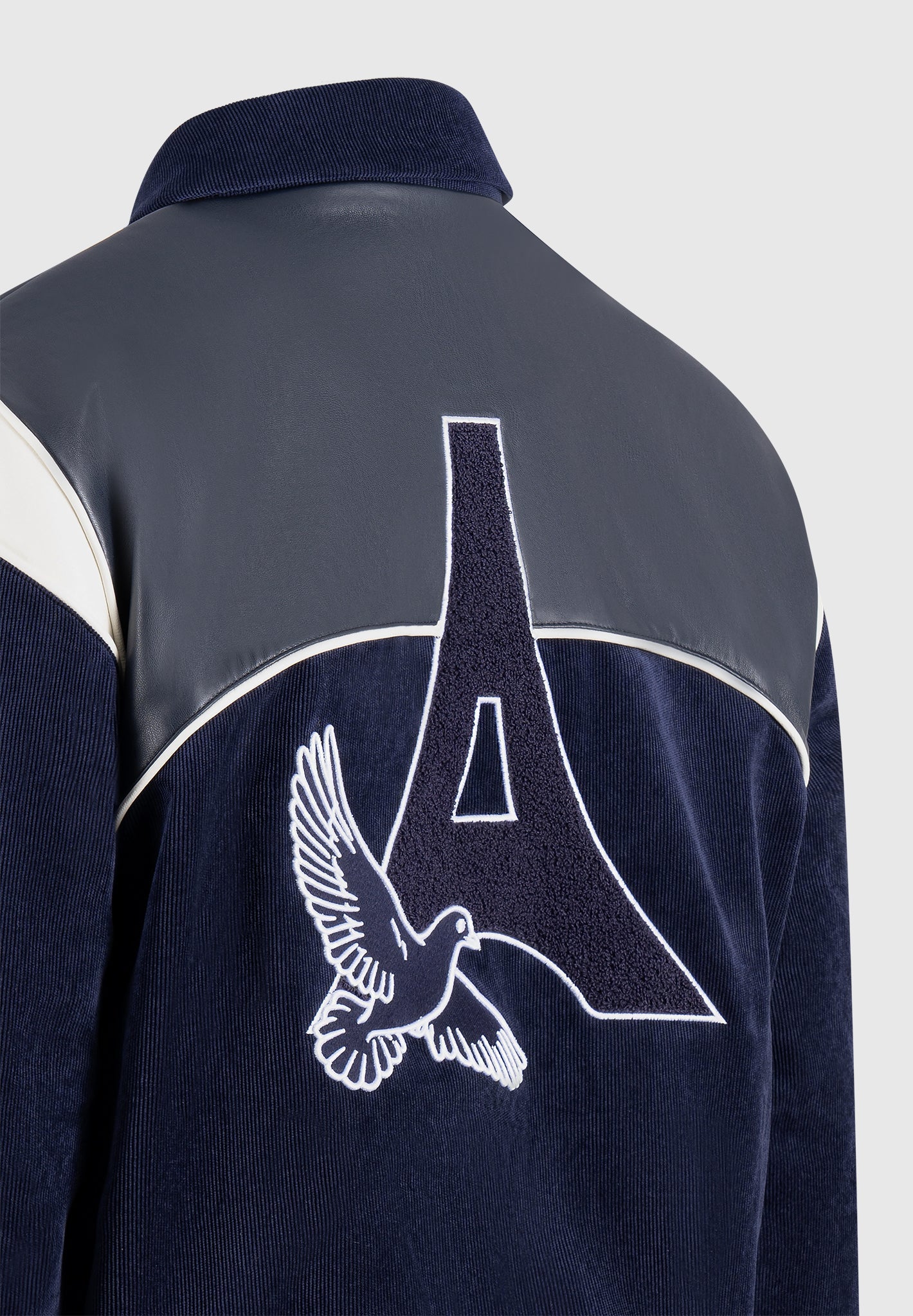 Navy Varsity Jacket