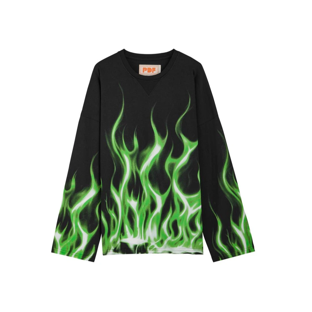 La Flame Printed Cotton T-shirt