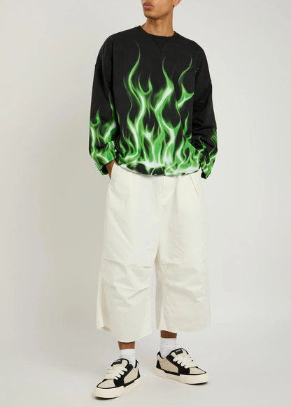 La Flame Printed Cotton T-shirt