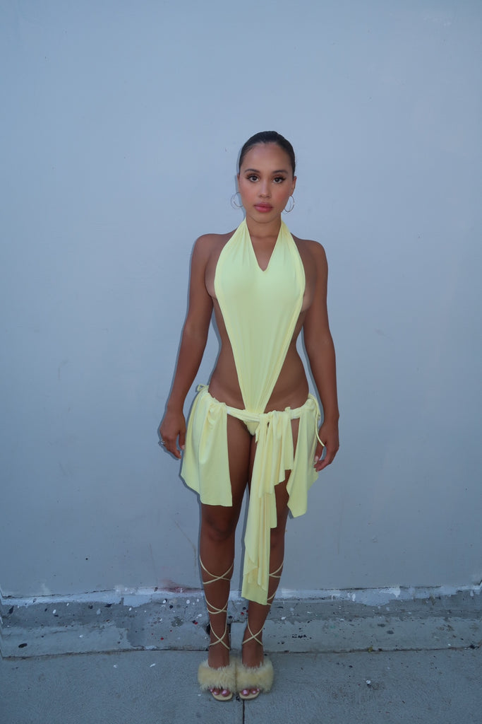 Yellow Sparta Dress