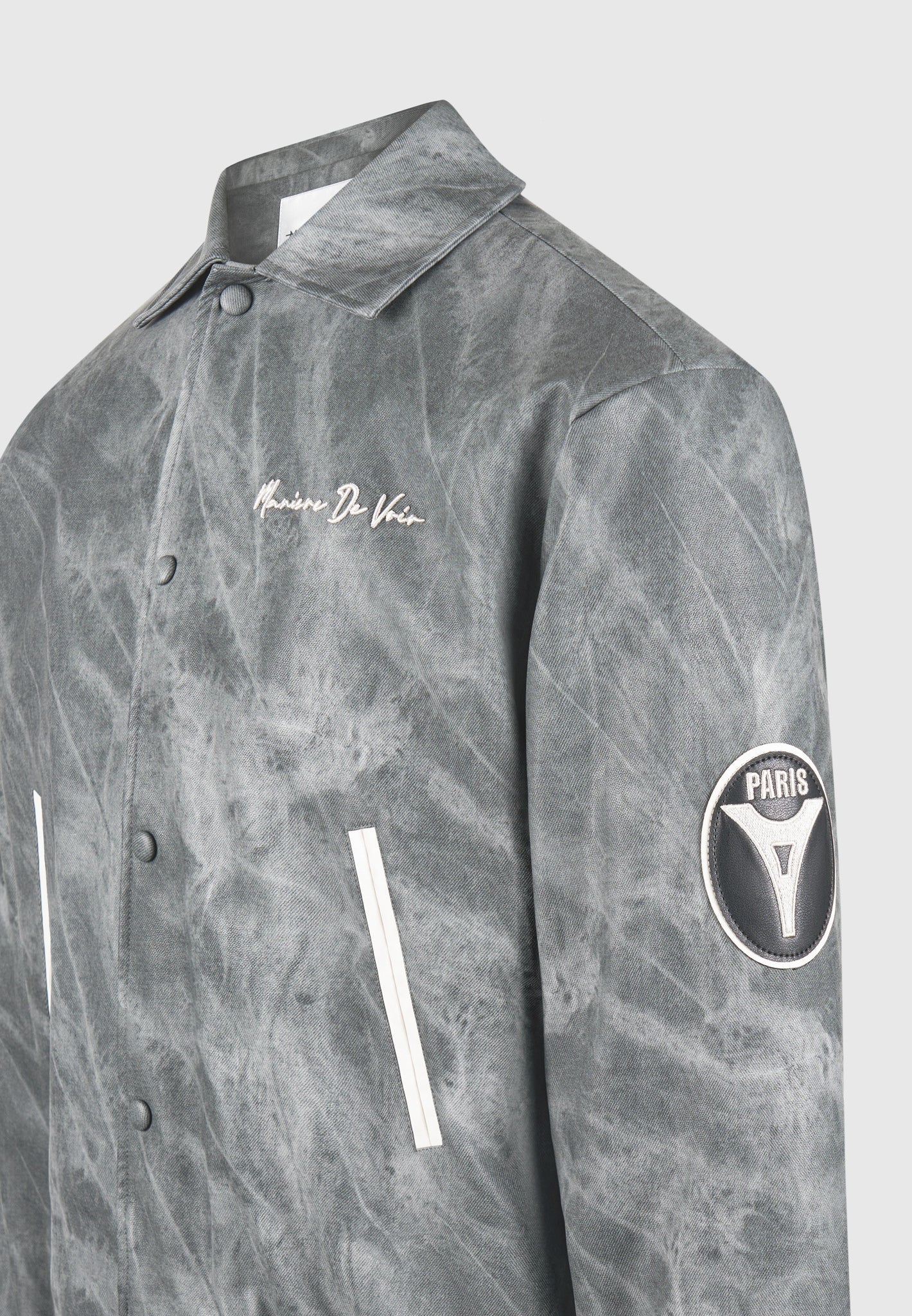 Vintage Marble Varsity Jacket