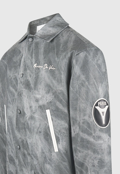Vintage Marble Varsity Jacket