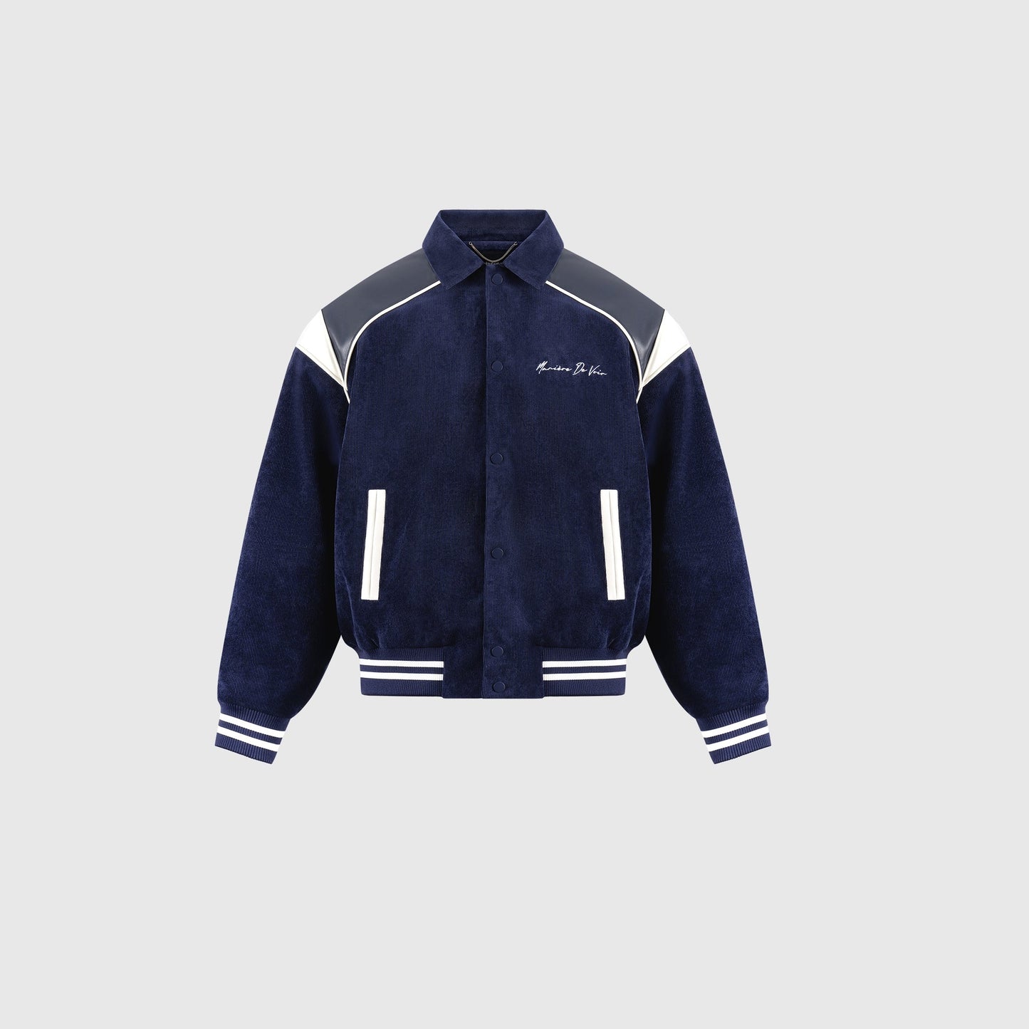 Navy Varsity Jacket
