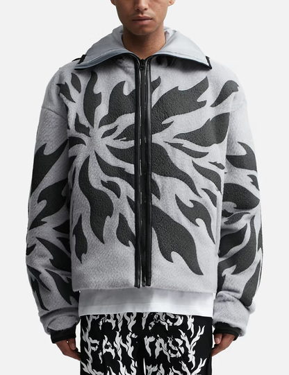 Fragment Fleece Zip Up